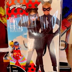 Miraculous Cat Noir Halloween costumes. Brand new. Never worn.